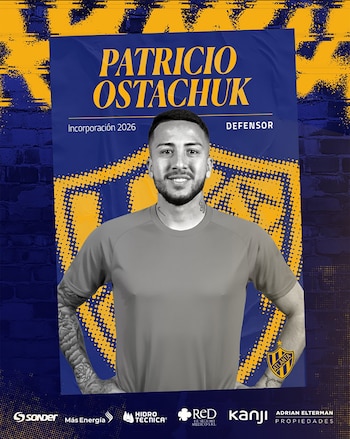 El defensor Patricio Ostachuk, tras