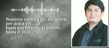 Polémico audio del prefecto de