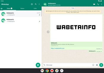 Este modo permitirá dividir la pantalla en dos secciones. (WABetaInfo)