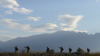 Las Fuerzas Armadas argentinas ocupan