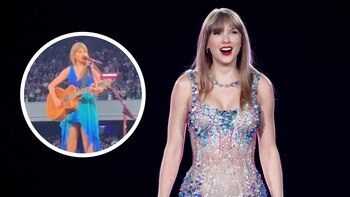 Durante su concierto en Edimburgo,