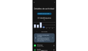 Los usuarios puede consultar cuantas