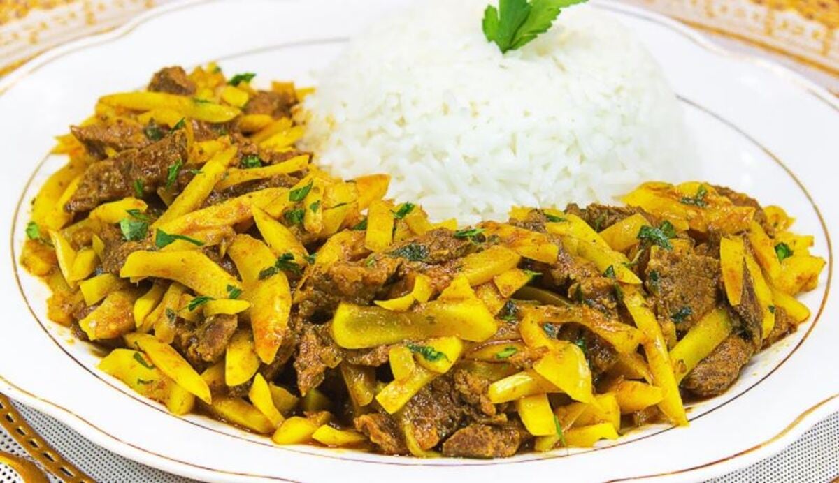 Receta para preparar Olluquito con carne o pollo.(Foto:Captura)