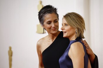 Jodie Foster mantiene una relación