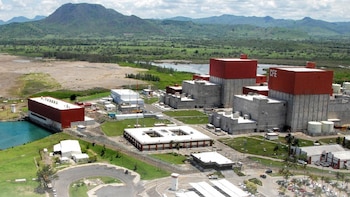 Central nucleoeléctrica en Laguna Verde, Veracruz