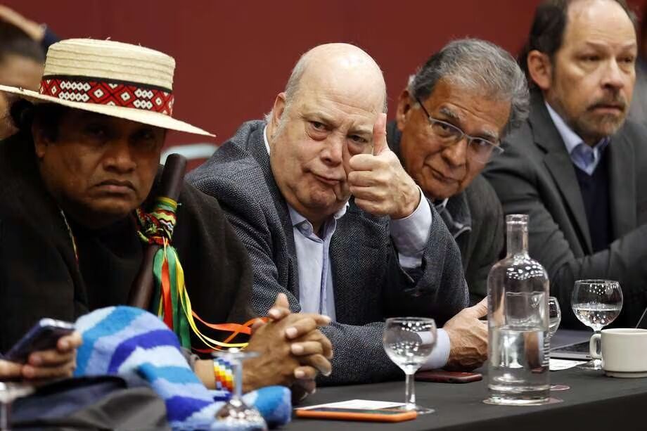 En su carta, García-Peña sostiene la legitimidad democrática de Gustavo Petro y subraya la fortaleza institucional colombiana - crédito Mauricio Dueñas Castañeda/EFE