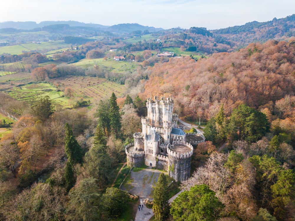 Castillo de Butrón, en Vizcaya (Shutterstock).