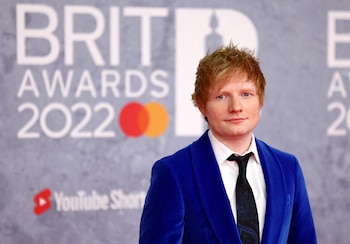 FILE PHOTO: Ed Sheeran poses