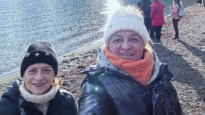 Marcela Feudale compartió un viaje con su mamá de 87 años por la Patagonia: “¡Qué aventura tan increíble!”