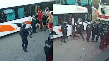 Los hinchas de Estudiantes de La Plata denunciaron incidentes y represión policial tras la final ante Rosario Central