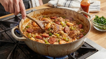 Receta de jambalaya, rápida y fácil