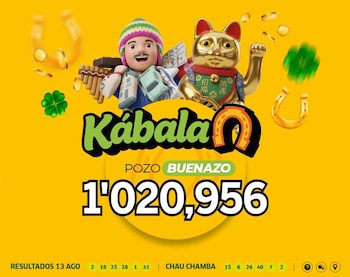 La Kábala hoy EN VIVO: conoce los resultados y números ganadores del jueves 13 de agosto. Captura: Web La Tinka.