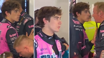 El gesto de Colapinto con los mecánicos de Alpine después del accidente con Gasly en el GP de Azerbaiyán: “Uno por uno”