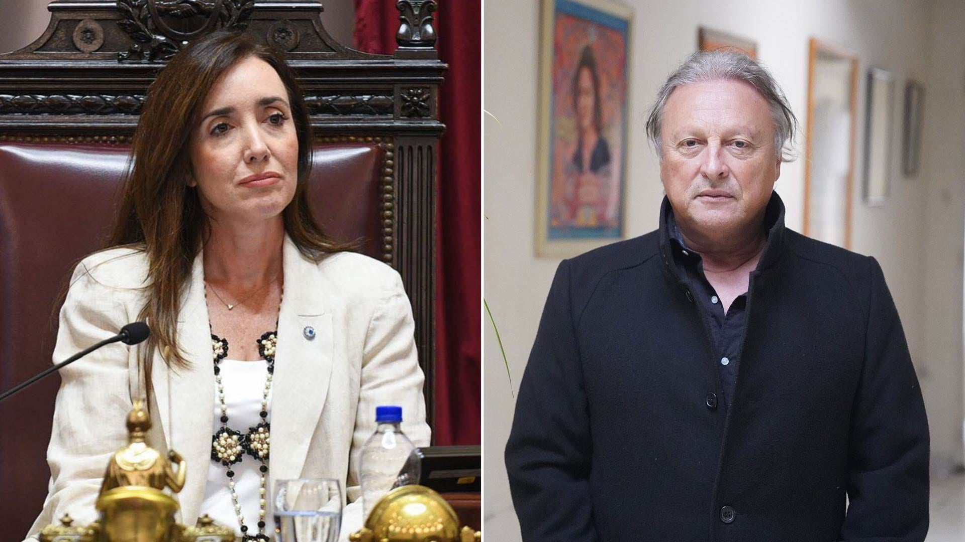 Victoria Villarruel y Pollo Sobrero