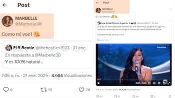 Marbelle se pronunció sobre Yo me llamo Marbelle