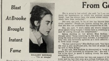 HIllary Clinton llegó a los