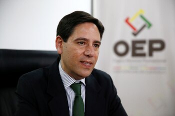 El presidente de la Corte