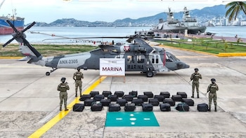 Aseguran más de una tonelada de cocaína en costas de Guerrero: golpe al narco es de más de 283 millones de pesos