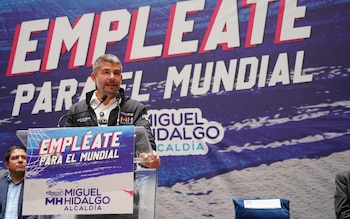 El alcalde de Miguel Hidalgo, Mauricio Tabe,