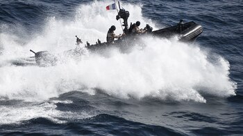 La policía somalí en alerta