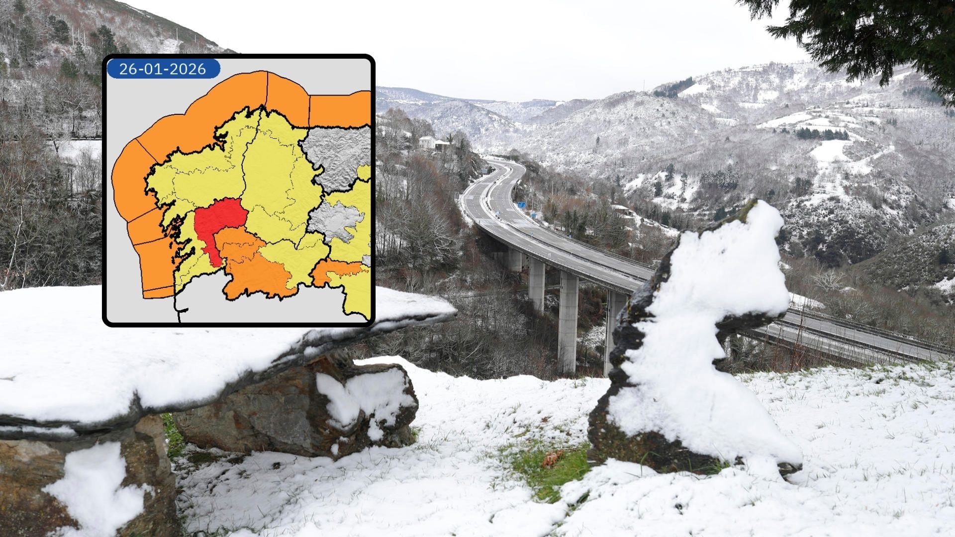 La borrasca Joseph pone en riesgo de inundaciones a Pontevedra: Protección Civil activa la alerta con el sistema ES-Alert