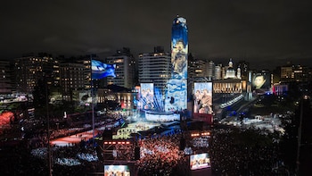 Increíble show de mapping, íconos de la música y desfile de atletas: la impactante inauguración de los Juegos Suramericanos Santa Fe 2026