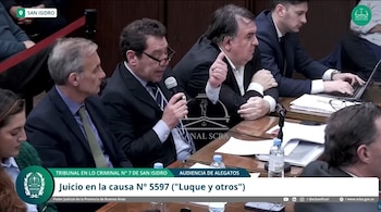 Félix Linfante en sus alegatos