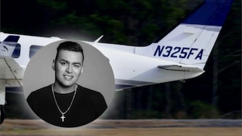 Avioneta del accidente de Yeison