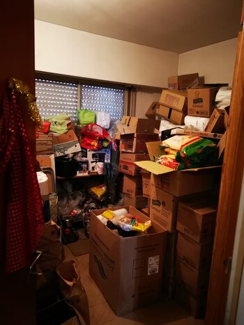 Parte de lo hallado en