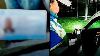 Manejaba por la autopista Riccheri ebrio y con una licencia falsa
