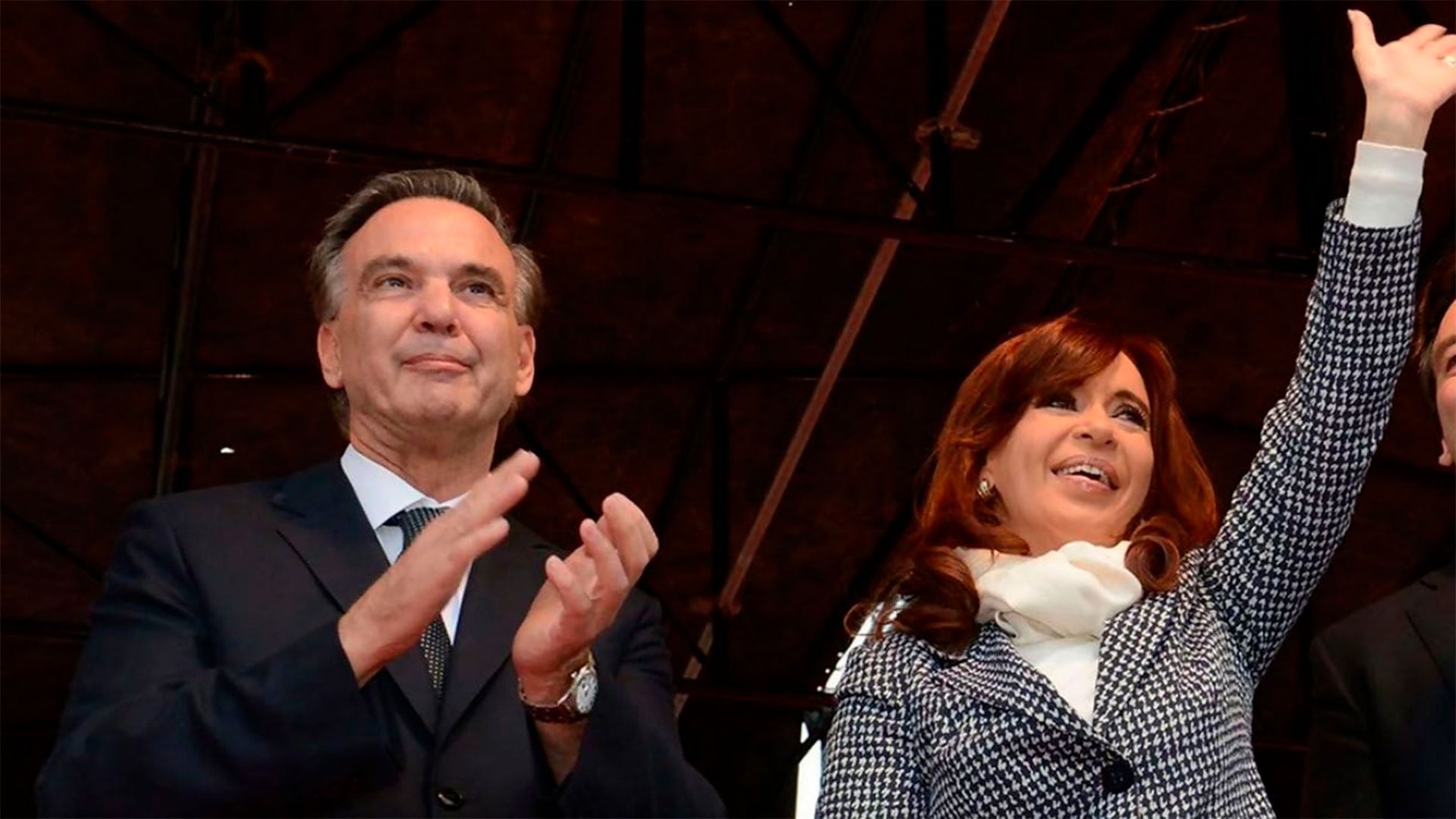 Miguel Pichetto y Cristina Kirchner, en una foto durante los años de gobierno de la ex presidenta