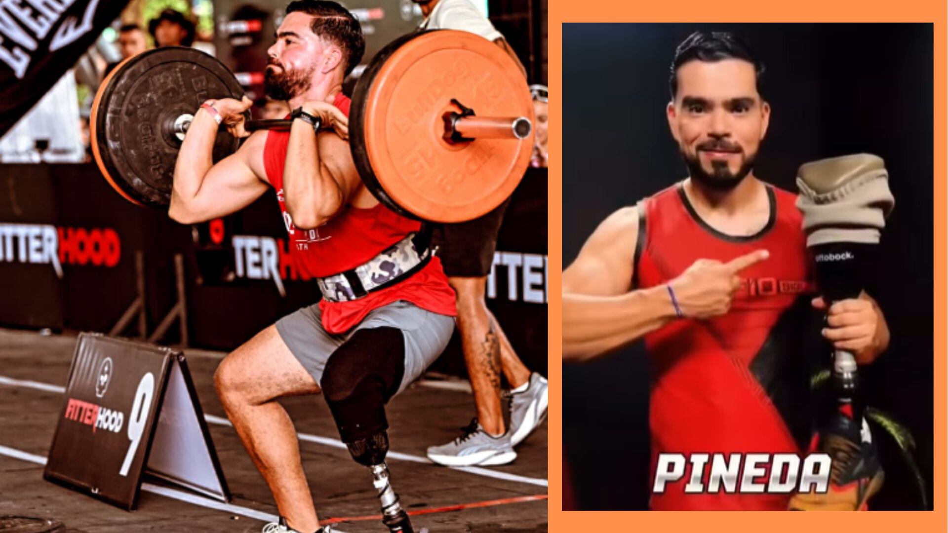 Mario Pineda, veterano militar colombiano, reinventa su vida como atleta adaptado en el ‘Desafío del Siglo XXI’ - crédito @pinedadiez/Instagram