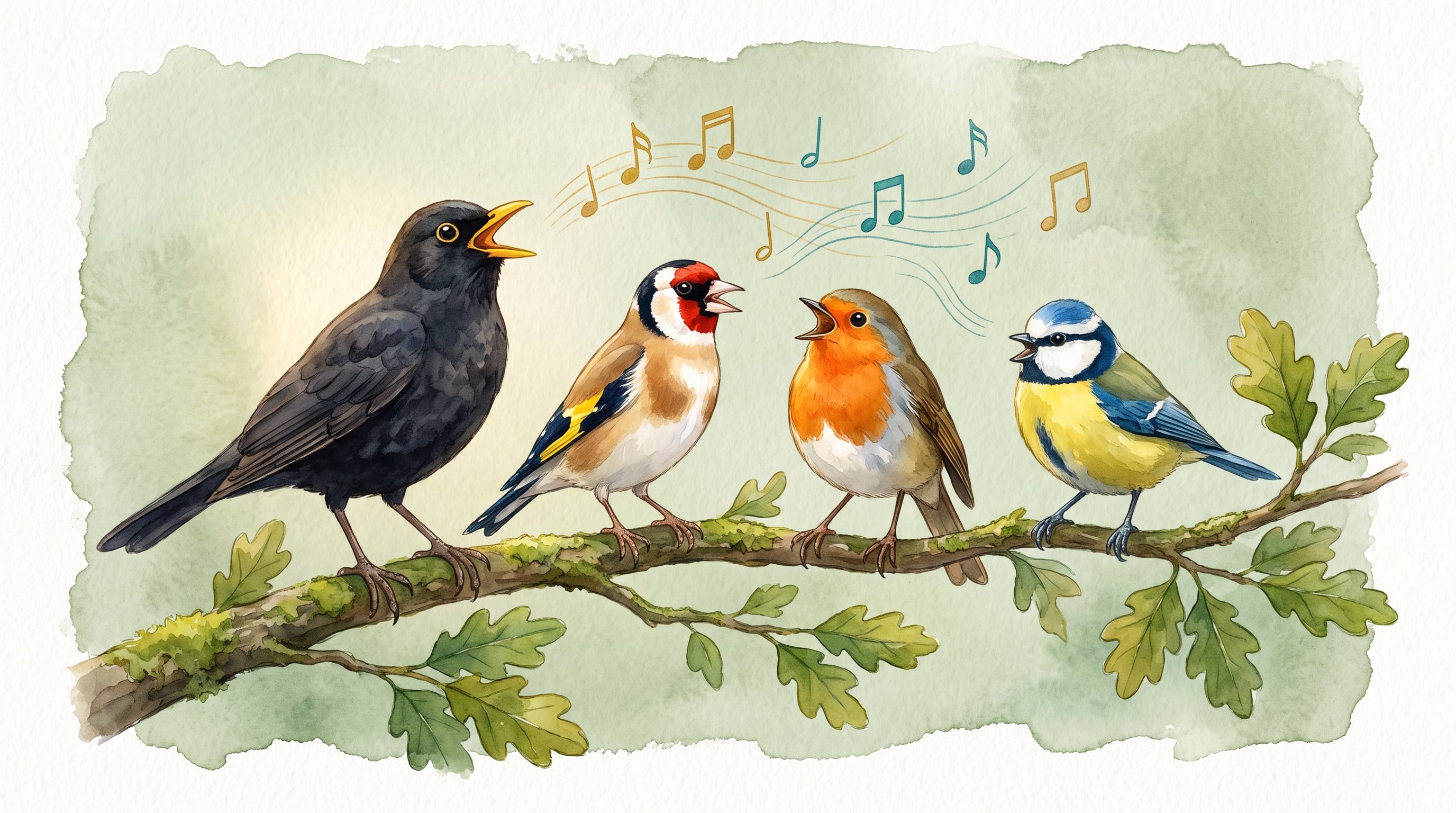 Un estudio de la Universidad de Tubinga analizó 123 especies de aves y concluyó que el mirlo común tiene el canto más melódico para las personas (Imagen Ilustrativa Infobae)