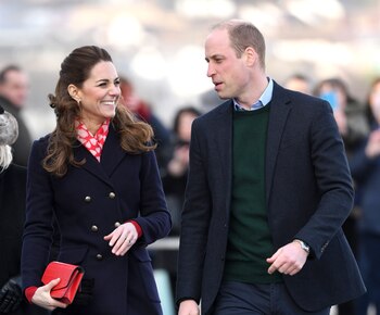 El príncipe William y Kate