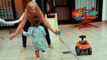 El recibimiento de Emilia, la