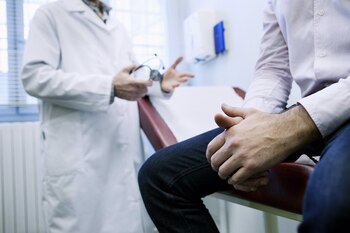 El cáncer de próstata que está más avanzado puede causar signos y síntomas como problemas para orinar, sangre en la orina, entre otros/
QUIRÓNSALUD
