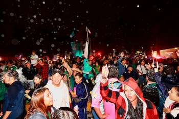 La ciudad de La Paz también implementará un operativo especial de vigilancia durante los festejos de la Selección Mexicana. EFE/ Felipe Gutiérrez