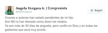 Mensaje publicado por Ángela Vergara