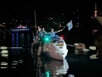 Llegando a tierra firme