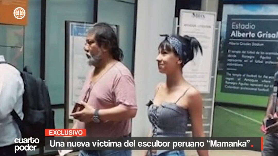 Cuarto Poder presenta el testimonio de otra joven que acusa a ‘Mamanka’ de abusos cuando era adolescente. Captura: América TV.