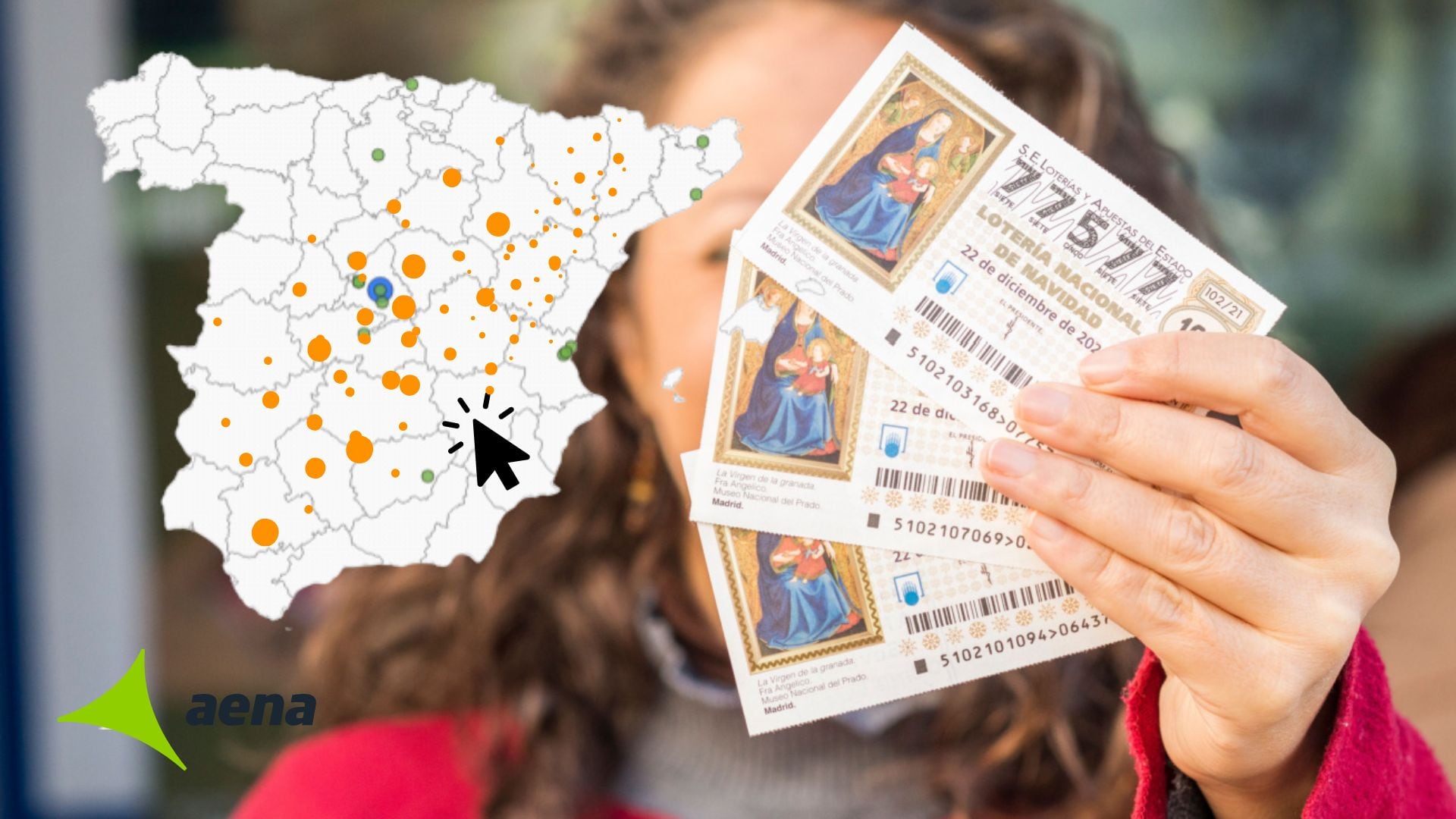 Dónde ha tocado la Lotería de Navidad 2025: mapa con las administraciones y localidades agraciadas