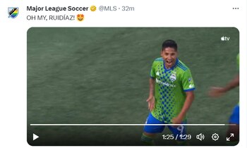 Publicación de la MLS sobre