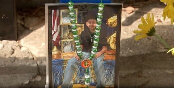 Julián Guzmán participaba en una