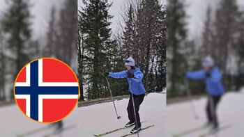 Una profesora que trabaja en