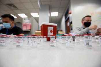 a vacuna de Moderna recibió