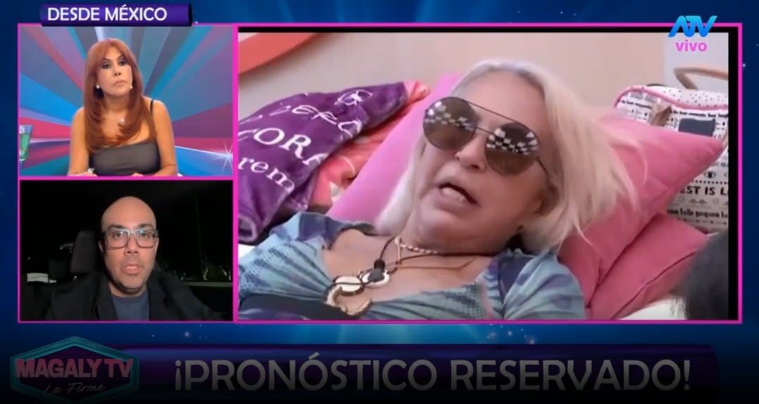 Periodista revela lo que se sabe sobre las hijas de Laura Bozzo durante su hospitalización en México. Captura: Magaly TV La Firme.