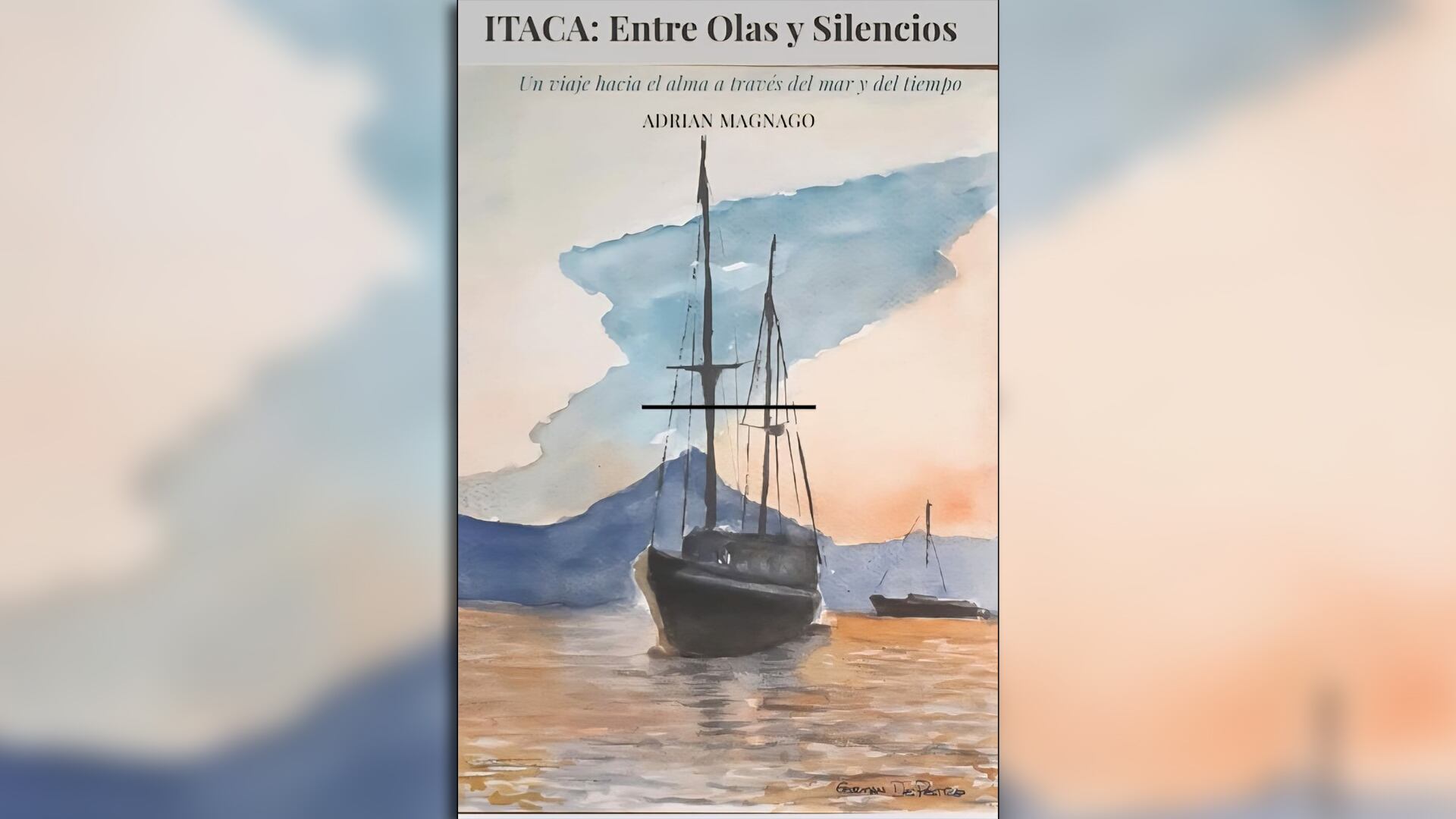 La escritura del libro “Ítaca: Entre olas y silencios” nació durante largas horas de navegación.