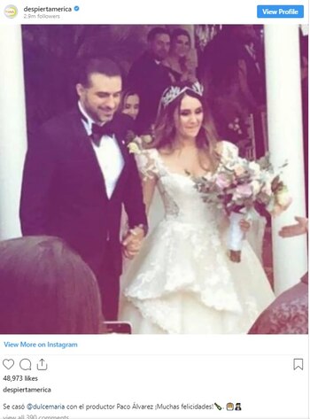 Así lució Dulce María en