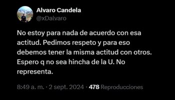 Usuarios criticaron los comentarios realizados