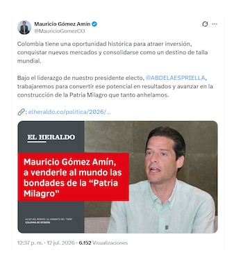 Mauricio Gómez Amín y sus expectativas al frente del Ministerio de Comercio